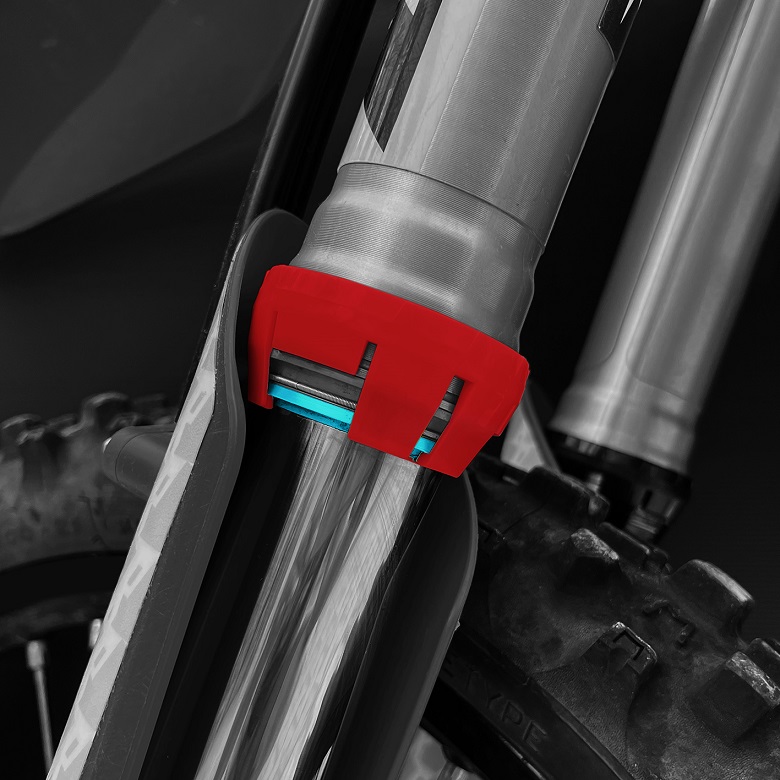 RACECAP Beaver - per forcelle WP da 48 mm (non per le Cone Valve) - rosso