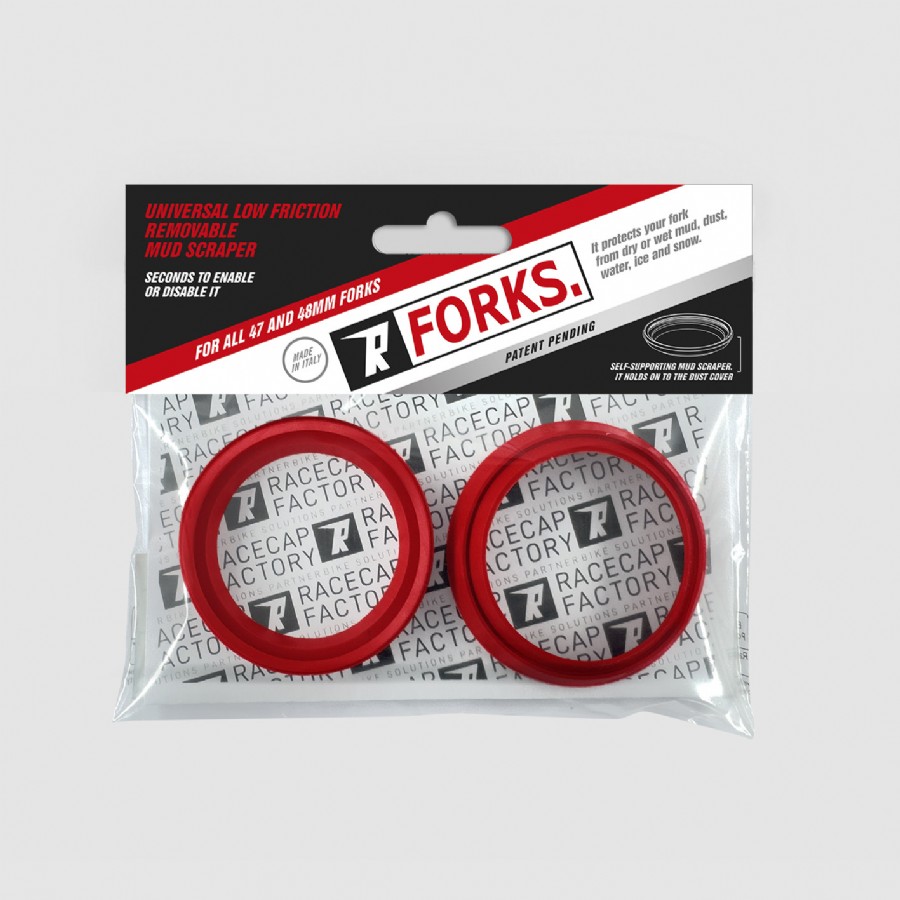 RACECAP FORKS - Raschiafango removibile universale ad alta scorrevolezza - (2 pezzi)