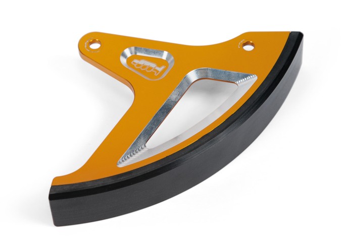 Protezione disco freno posteriore RMZ 250/450 - Giallo