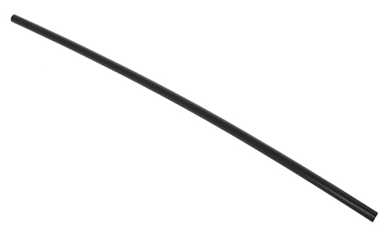 Guaina rigida nera, lunghezza 95cm