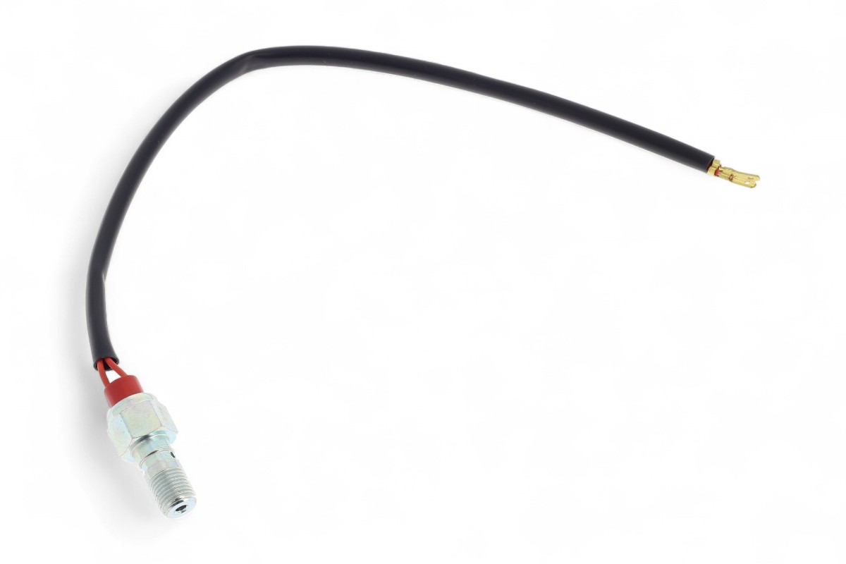 Vite corta con interruttore a pressione per stop M10x1 in metallo