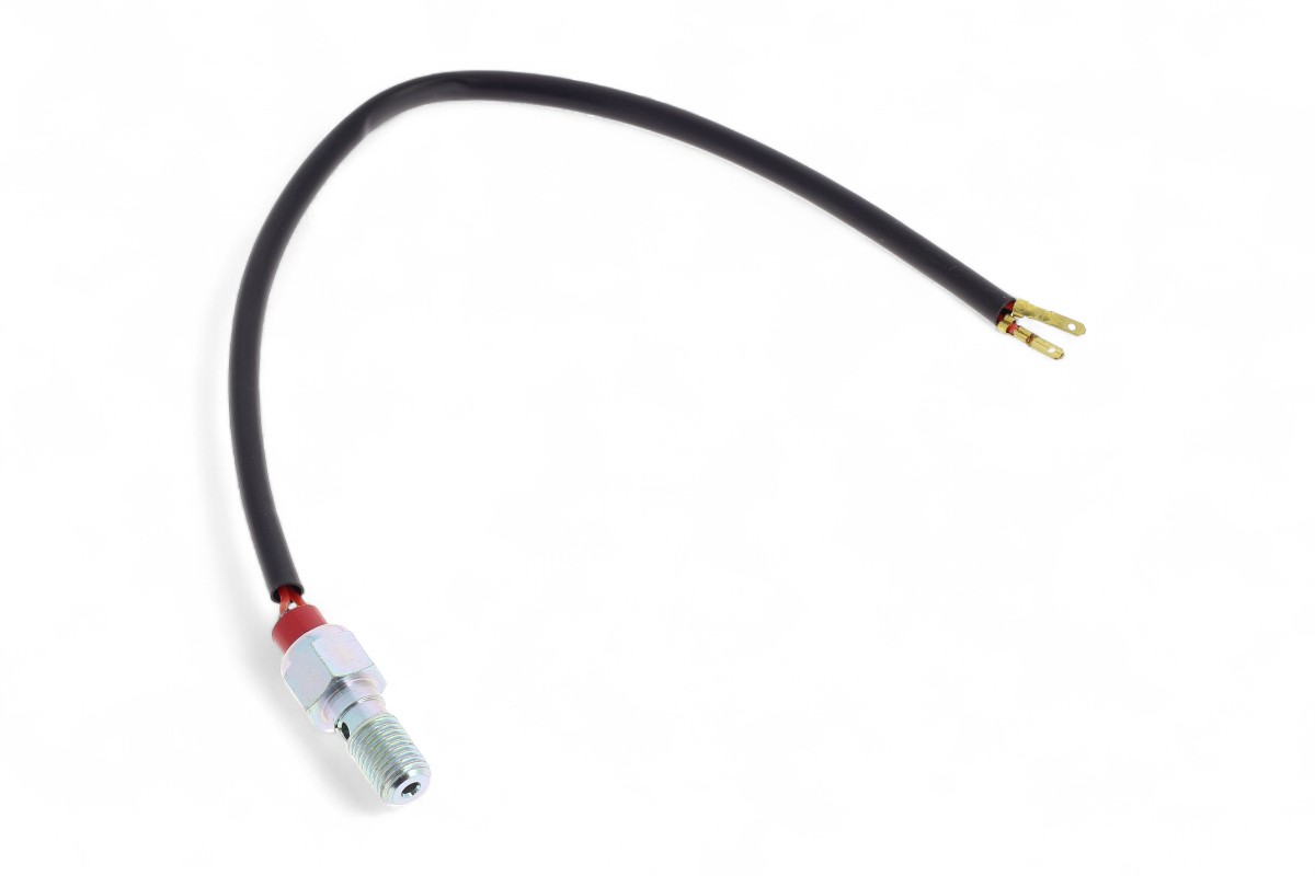 Vite corta con interruttore a pressione per stop M10x1,25 in metallo