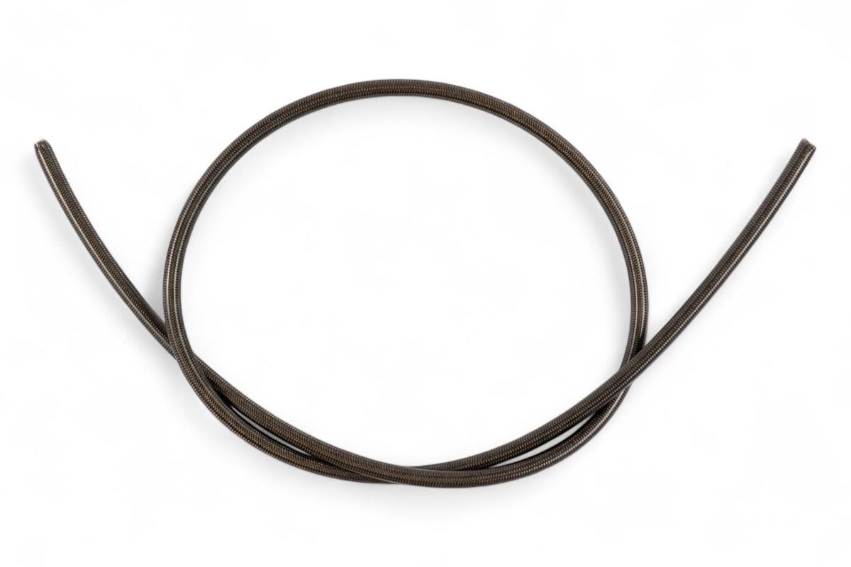 Tubo freno rivestimento nero carbon look (al metro)