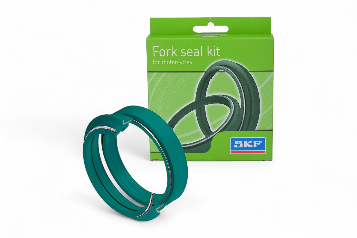Kit paraolio e parapolvere verdi doppio labbro SKF per forcelle MARZOCCHI 45mm