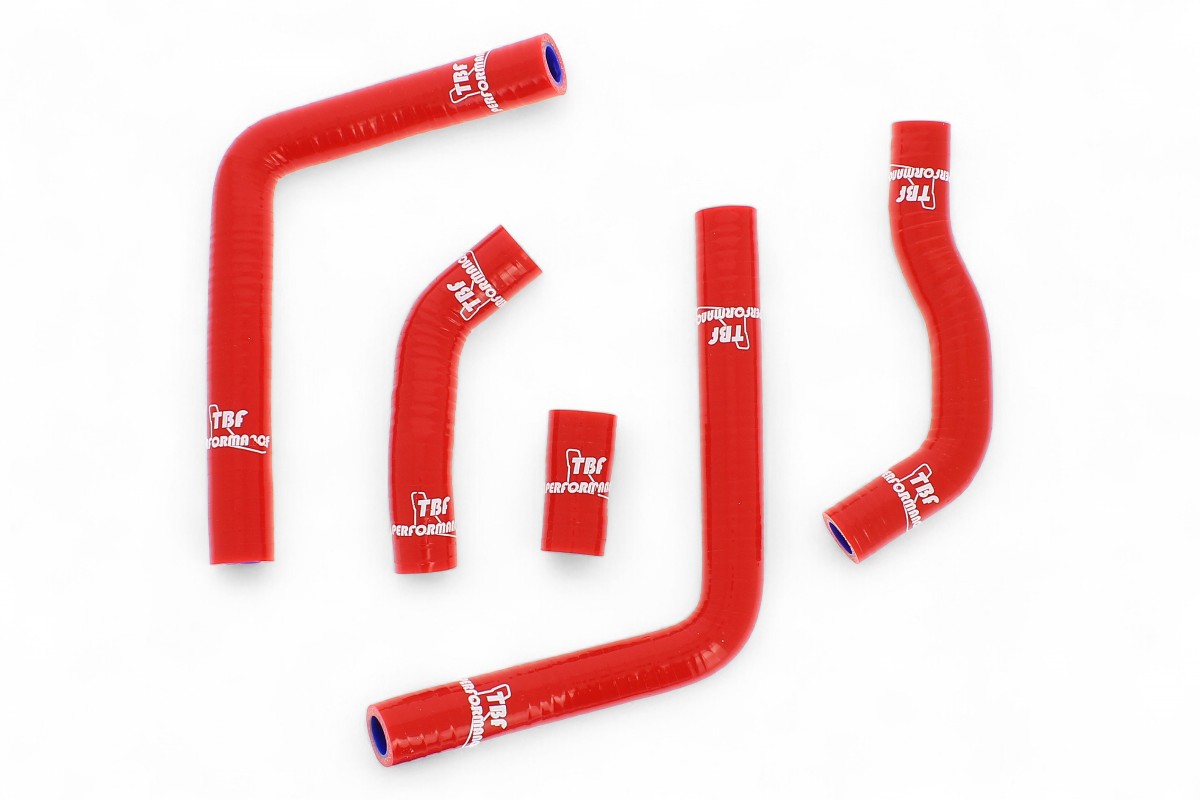 Manicotti radiatore TBF - CR 125 05-07 rosso