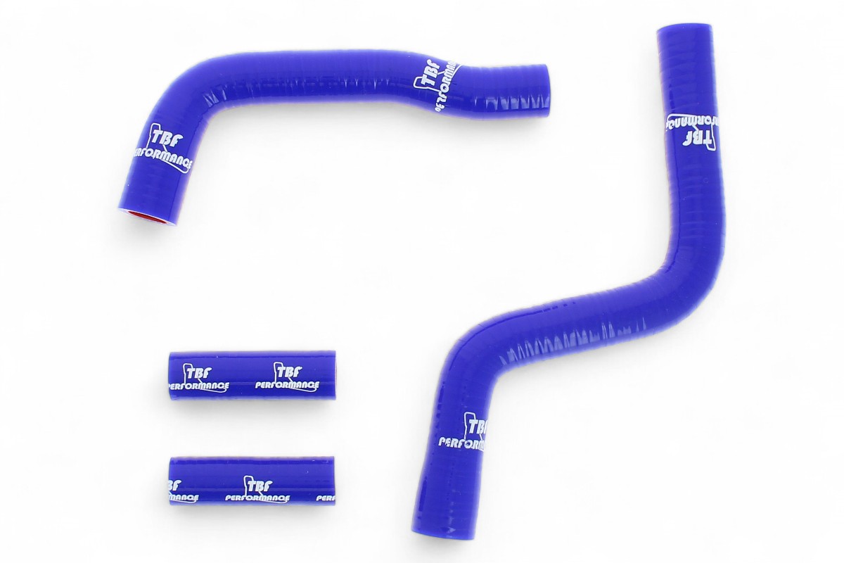 Manicotti radiatore TBF - YZ 125 blu