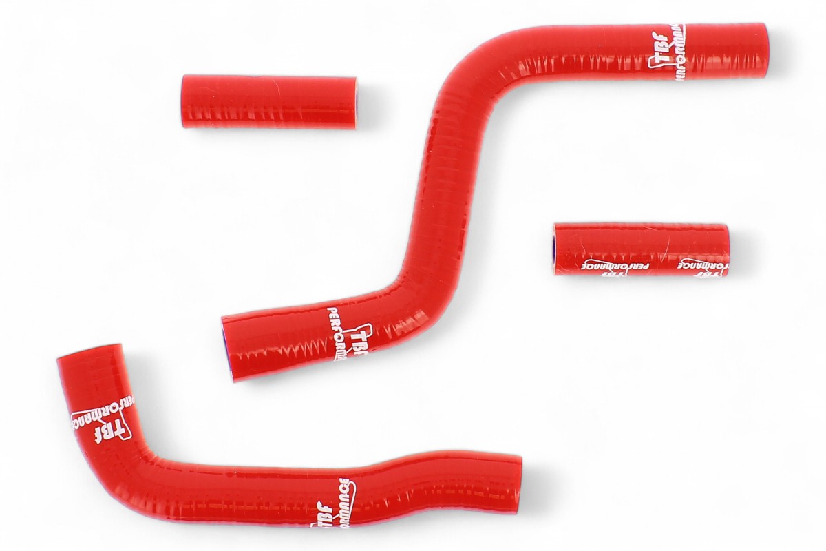 Manicotti radiatore TBF - YZ 125 rosso