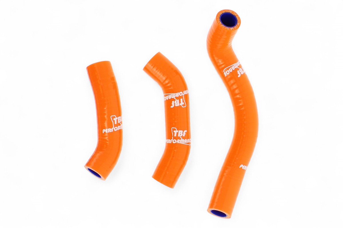 Manicotti radiatore TBF - KTM 450/500 EXC 17-19 arancione