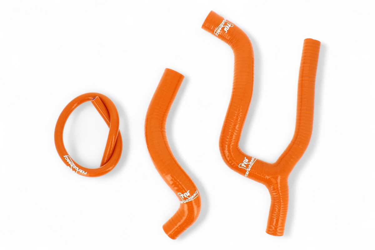 Manicotti radiatore TBF - KTM 350 arancione