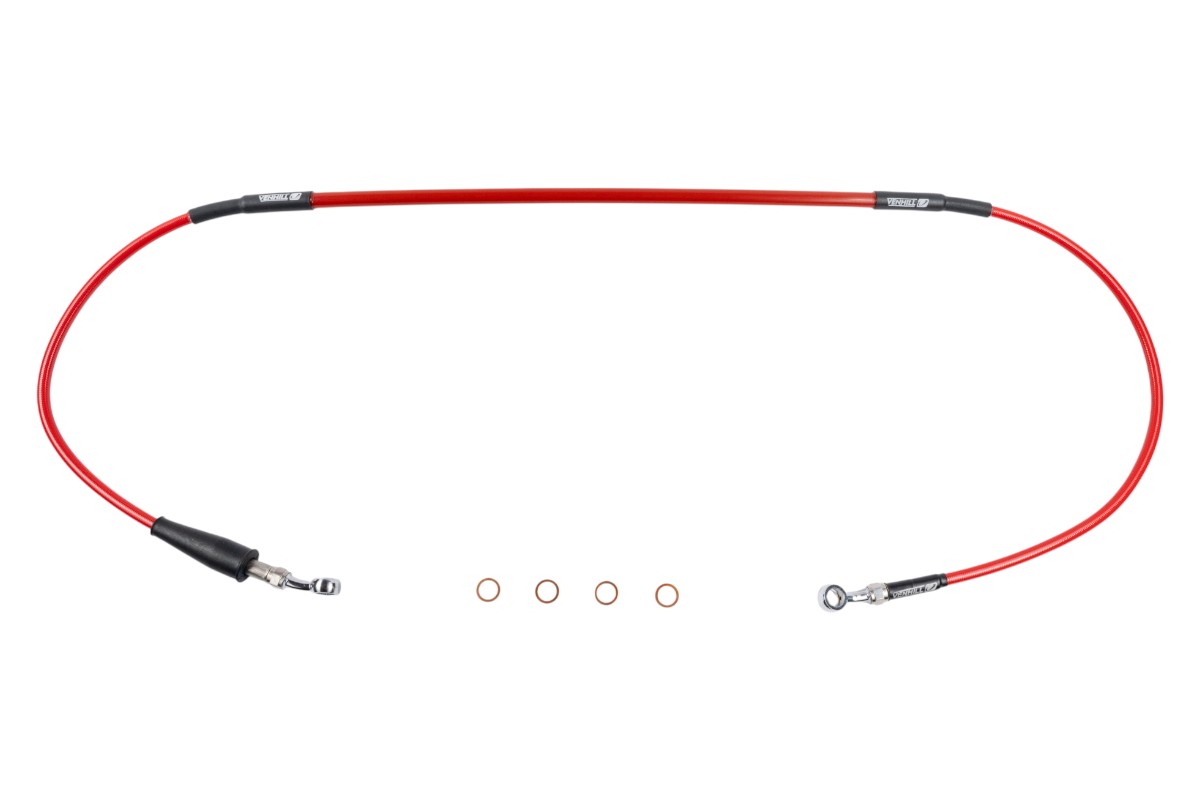 Tubo freno anteriore VENHILL - CRF 250/450 R rosso