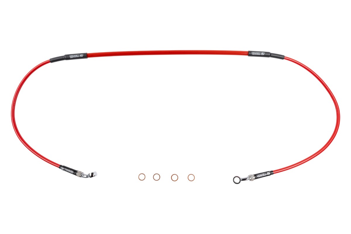 Tubo freno anteriore VENHILL - CRF 250/450 R rosso