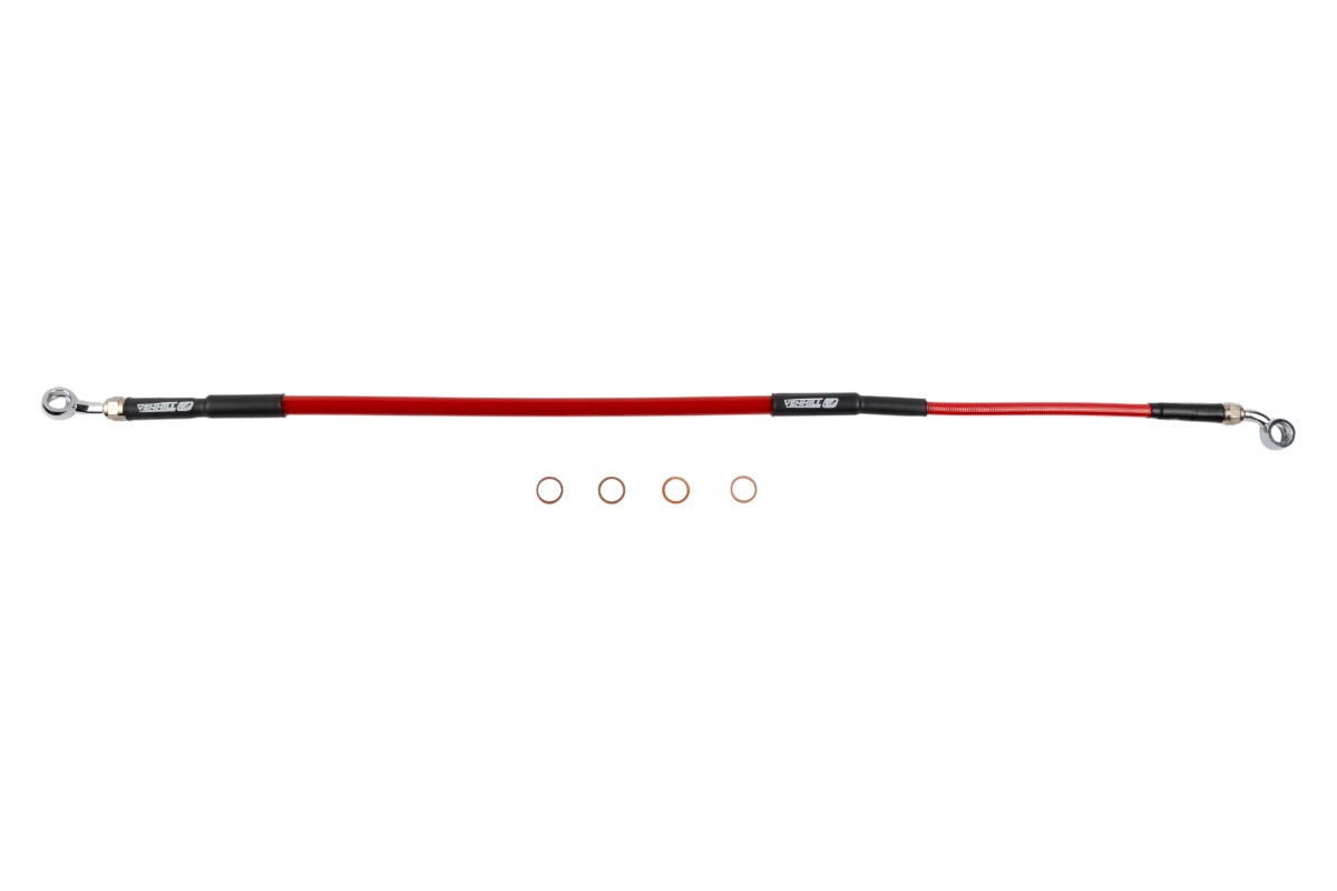 Tubo freno posteriore VENHILL - HONDA rosso