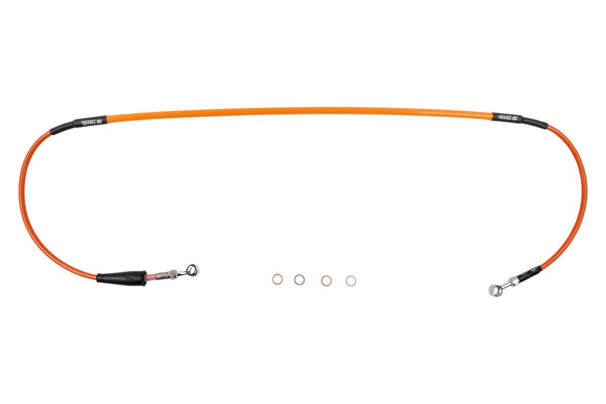 Tubo freno anteriore VENHILL - KTM arancione