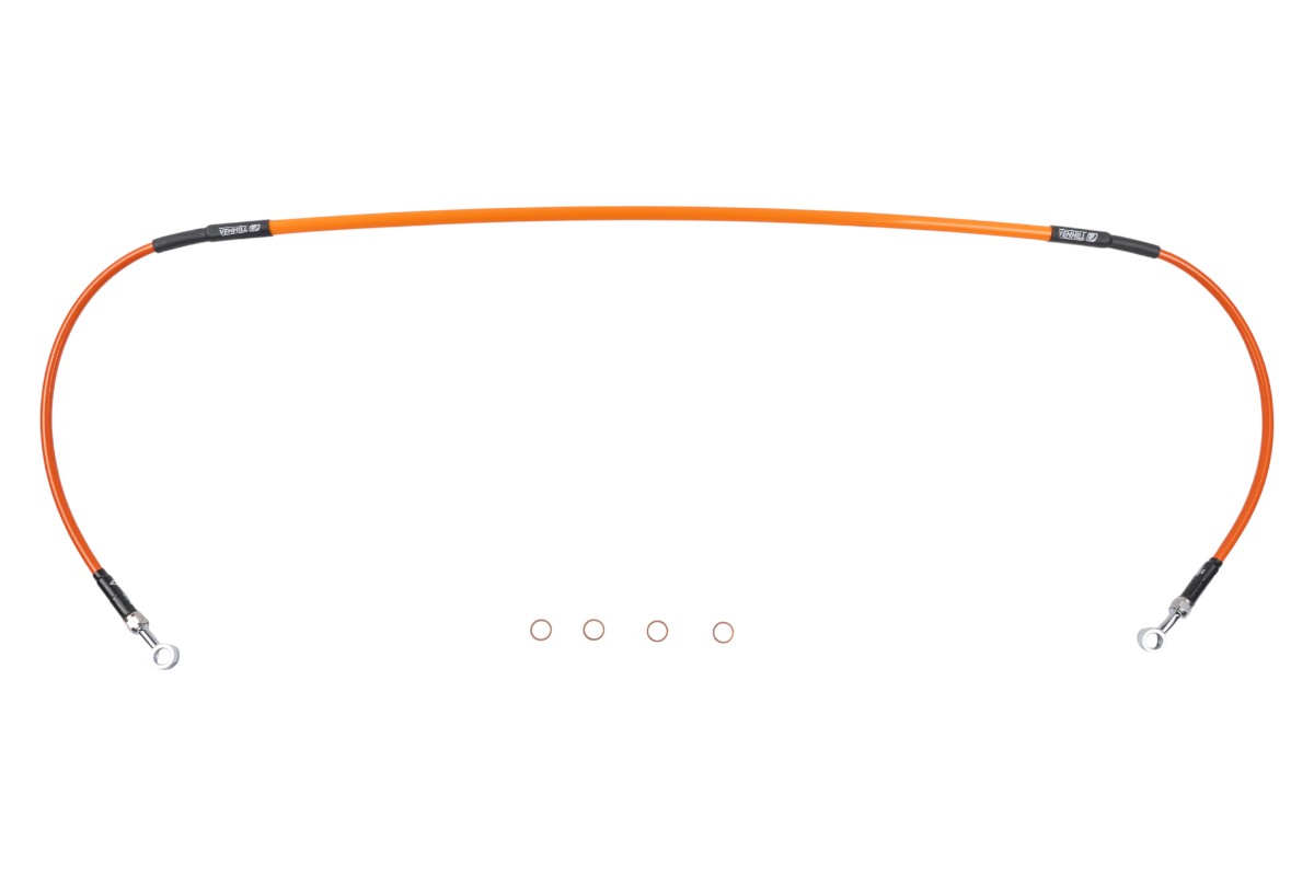 Tubo freno anteriore VENHILL - KTM arancione