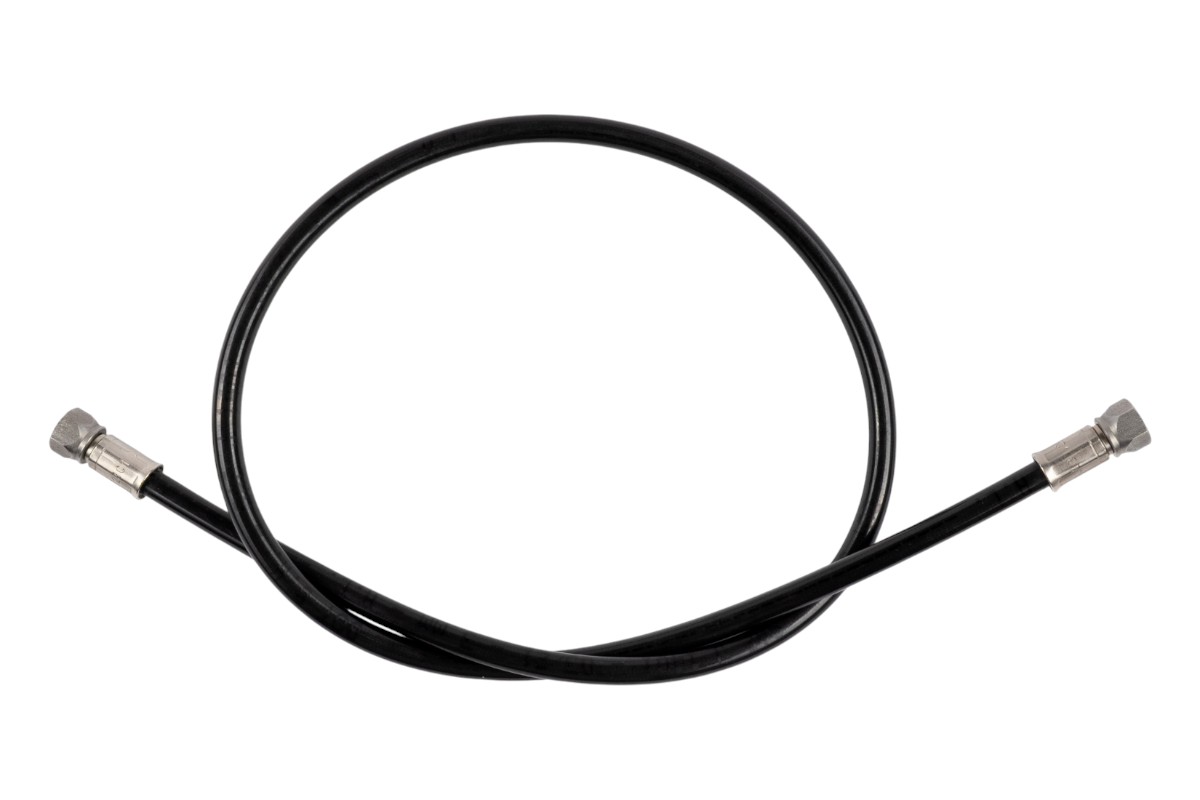 Tubo freno universale pre-assemblato carbon look, lunghezza 75cm