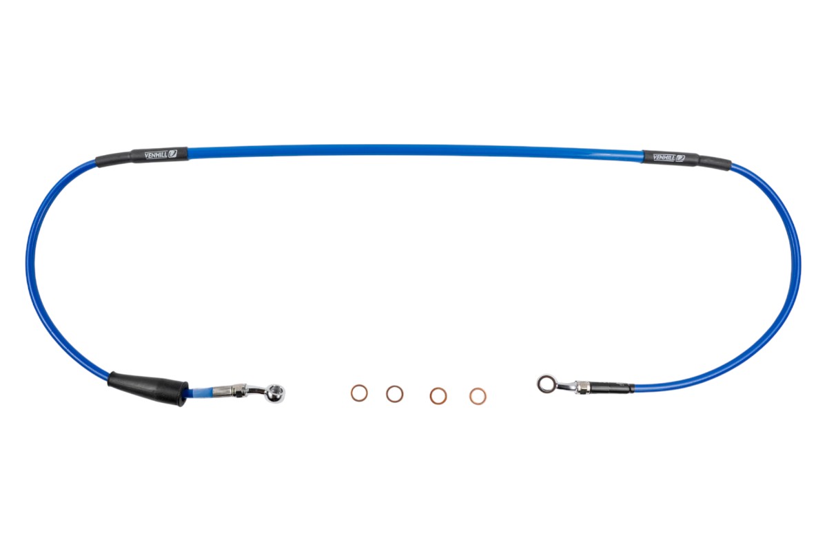 Tubo freno anteriore VENHILL - YAMAHA blu