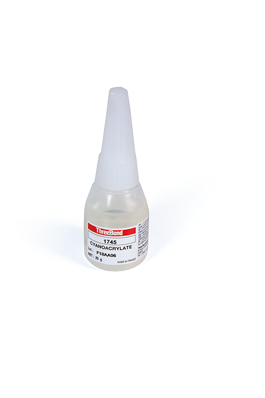 Colla universale in cianoacrilato THREEBOND, trasparente - 20 g