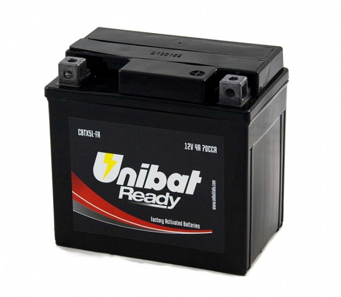 Batteria UNIBAT Ready CBTX5L-FA  /  YTX5L-BS