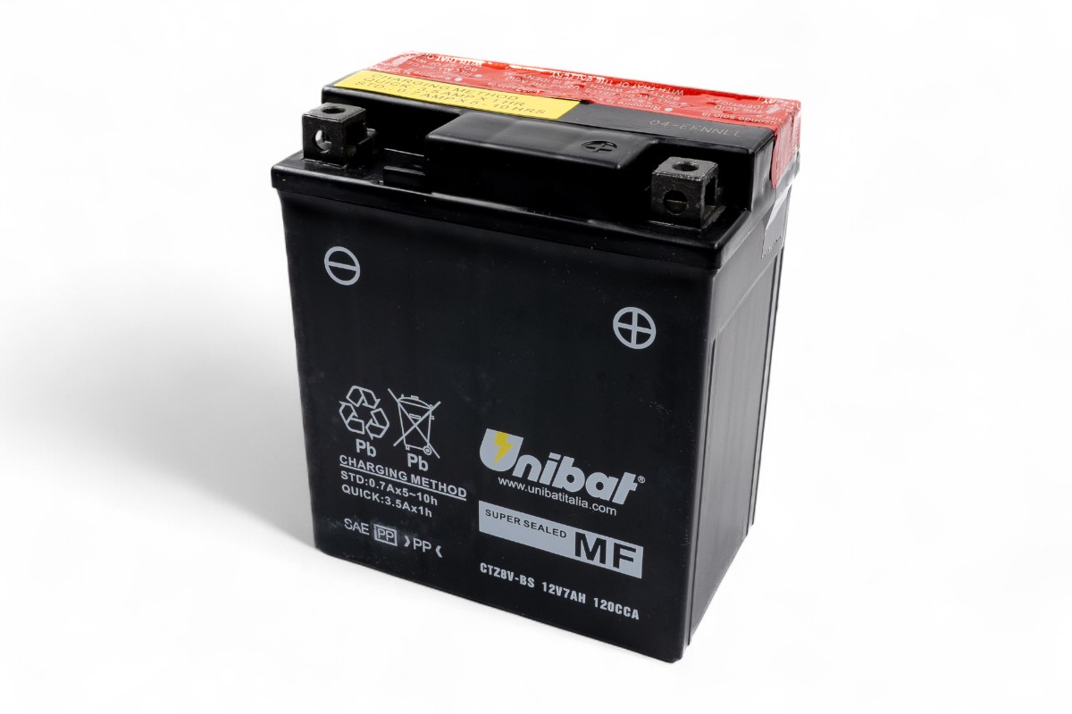 Batteria UNIBAT MF CTZ8V-BS