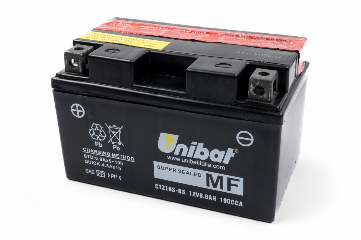Batteria UNIBAT MF CTZ10S-BS  /  YTZ10-S