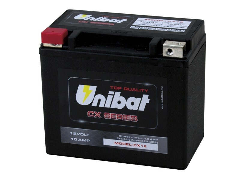 Batteria UNIBAT CX CX12  /  YTX12-BS