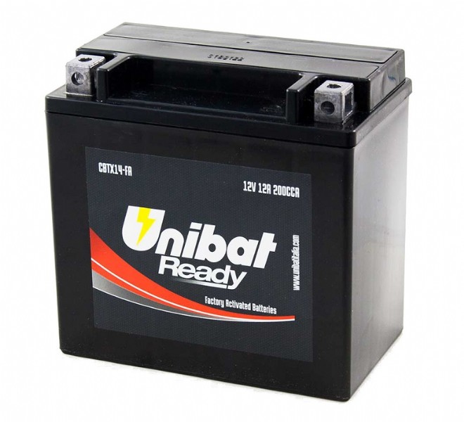 Batteria UNIBAT Ready CBTX14-FA  / YTX14-BS