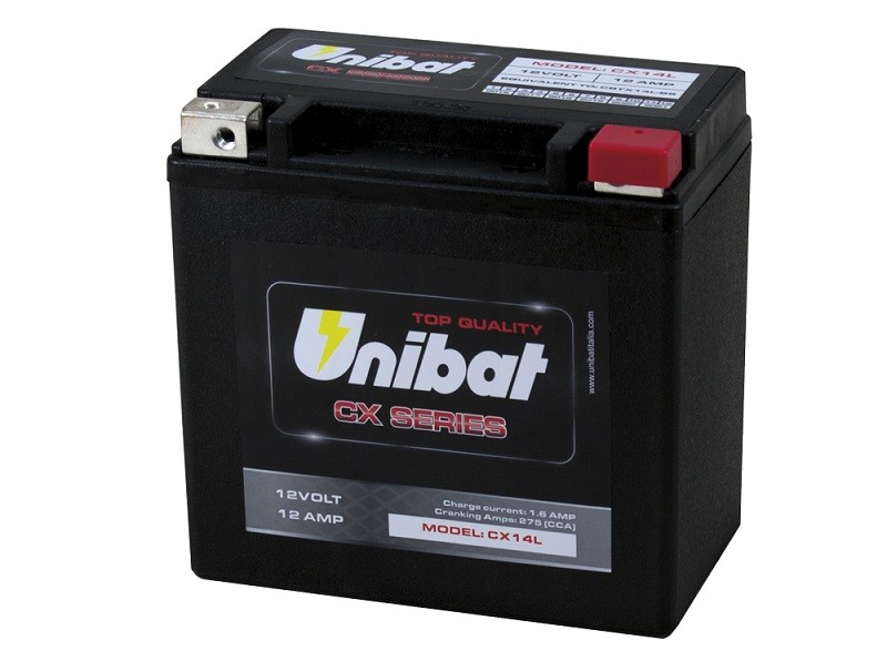 Batteria UNIBAT CX CX14L  /  YTX14L-BS