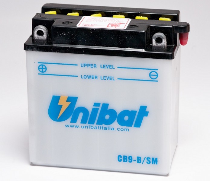 Batteria UNIBAT Standard CB9-B-SM  /  YB9-B
