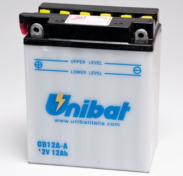 Batteria UNIBAT Standard CB12A-A-SM  /  YB12A-A