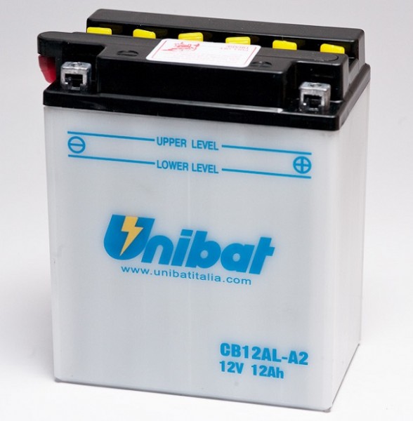 Batteria UNIBAT Standard CB12AL-A2-SM  /  YB12AL-A2