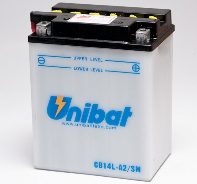 Batteria UNIBAT Standard CB14L-A2-SM  /  YB14L-A2