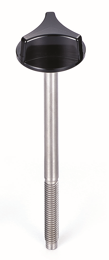 Vite fissaggio filtro aria 80mm HONDA KAWASAKI YAMAHA nero