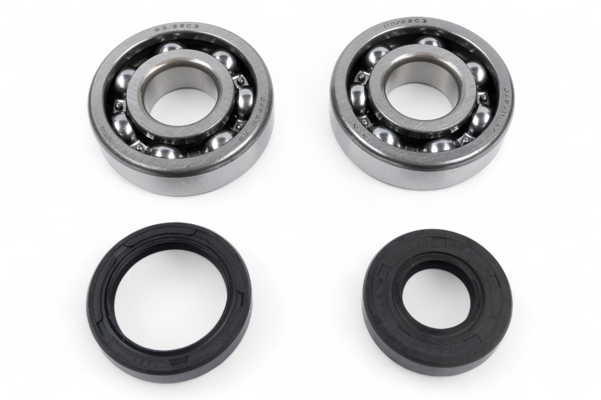 Kit cuscinetti albero motore e paraoli BWX - KX 125 88-08