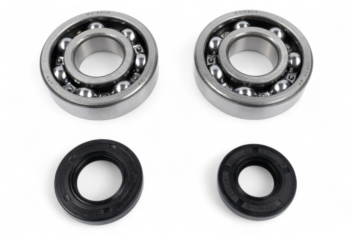 Kit cuscinetti albero motore e paraoli BWX - KX 250 87-01