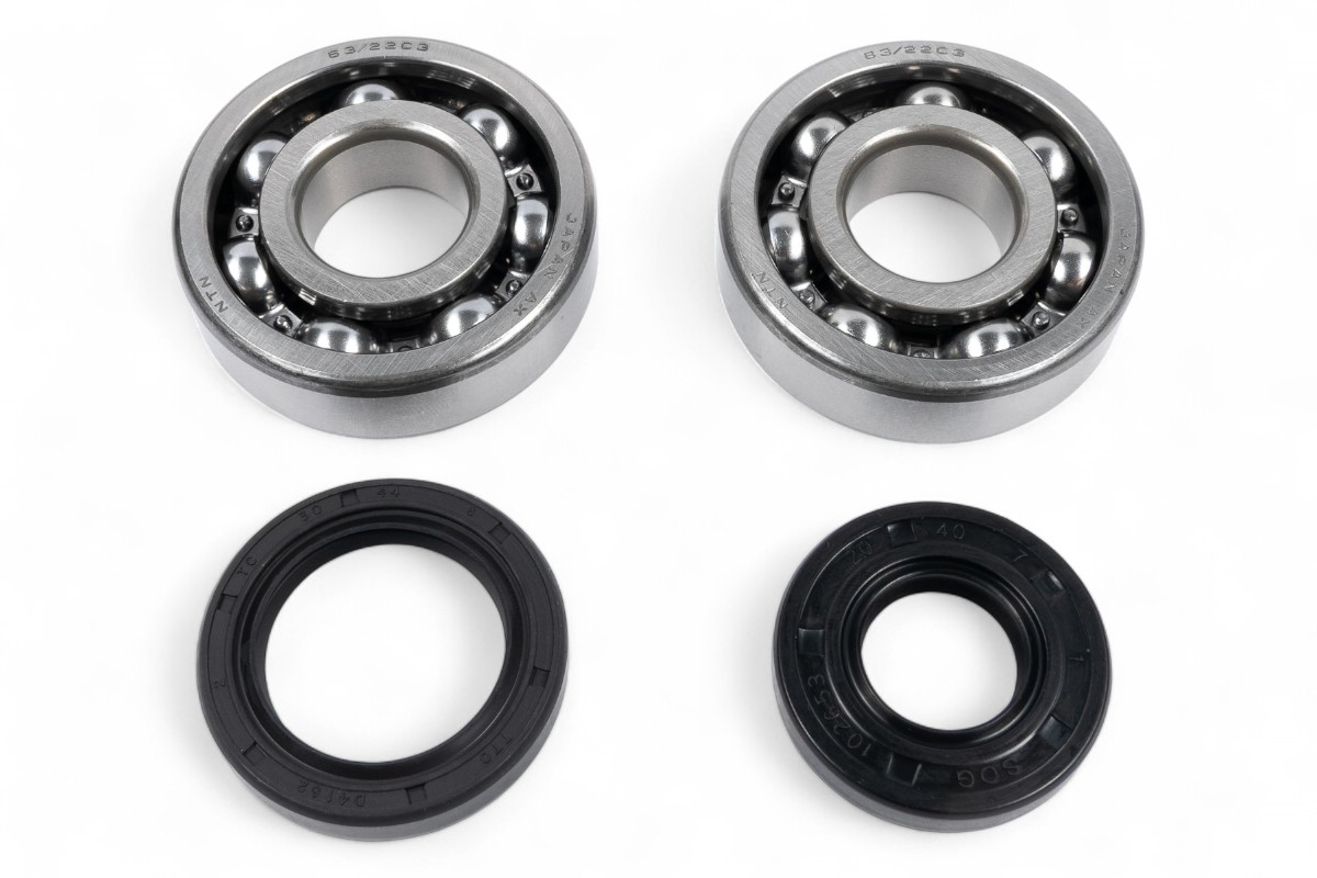 Kit cuscinetti albero motore e paraoli BWX - YZ 125 01-04