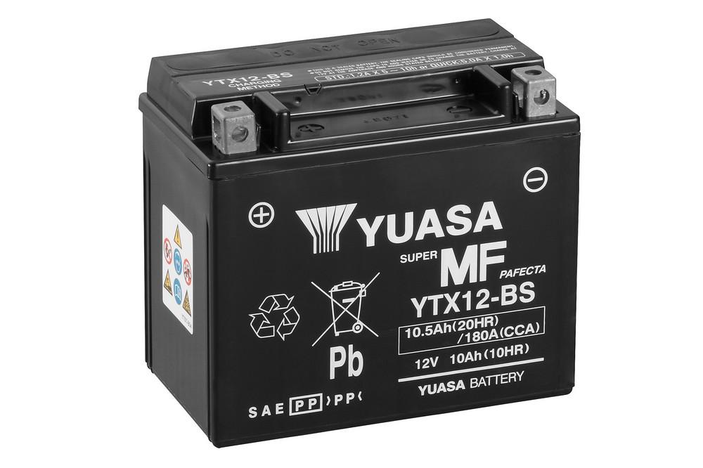 Batteria YUASA YTX12-BS  /  CBTX12-BS